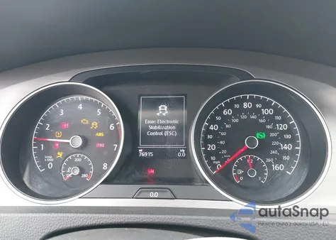 2017 Volkswagen Golf Tsi S 4-Door/Tsi Se 4-Door/Tsi Sel 4-Door/Tsi Wolfsburg Edition 4-Door from USA, damaged, VIN 3VW217AU3HM058853